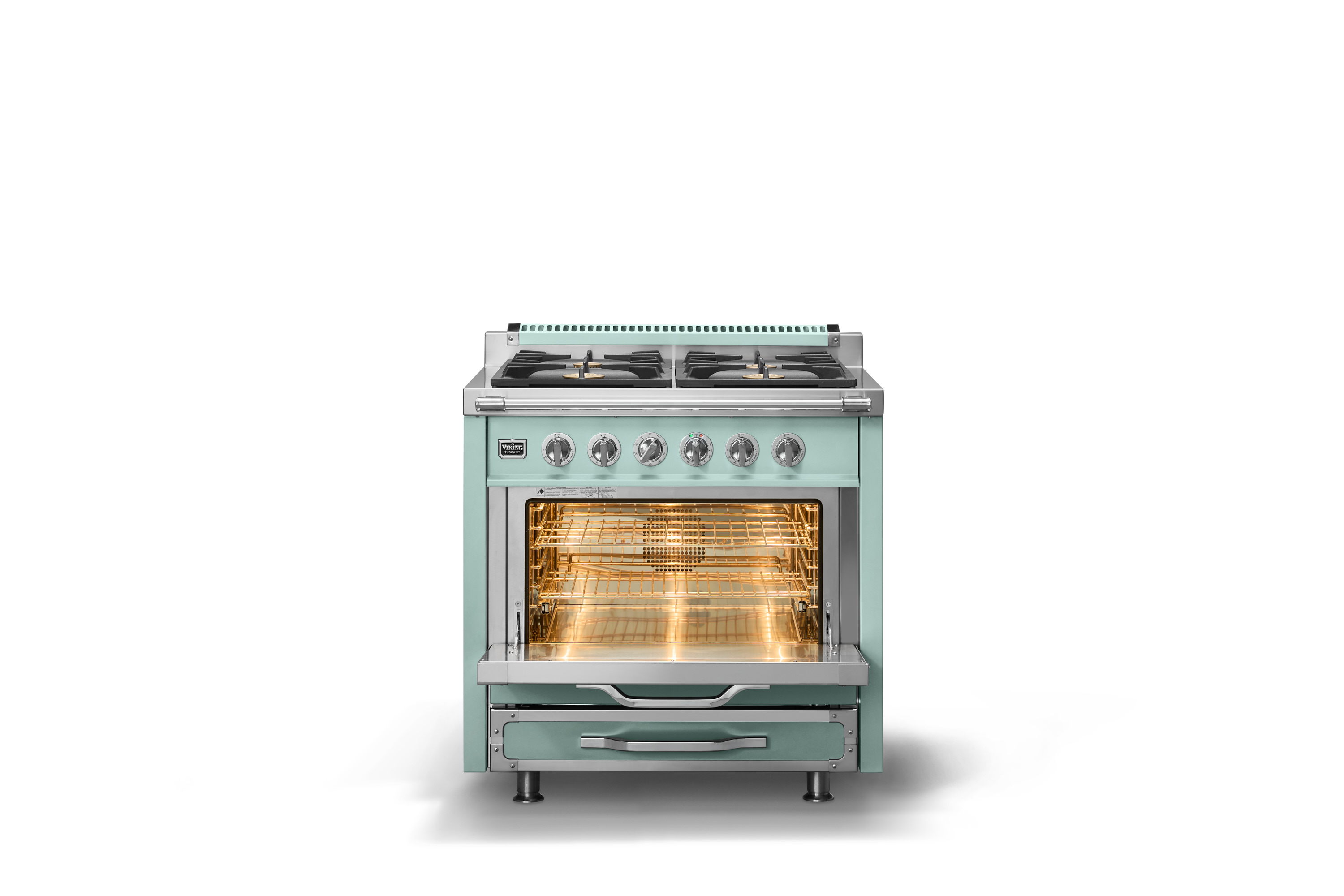 36"W. Tuscany Dual Fuel Range TVDR3614BSP