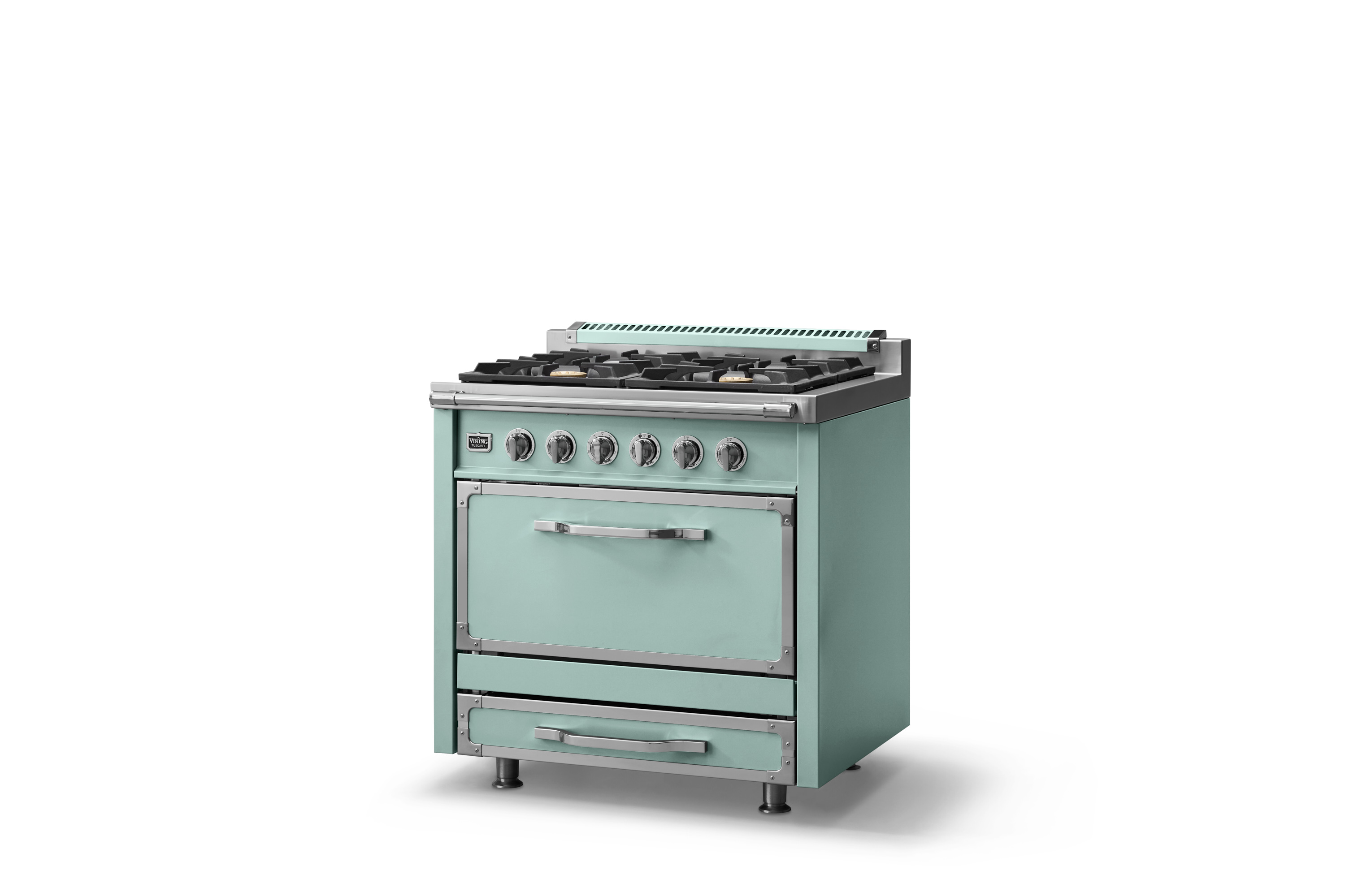 36"W. Tuscany Dual Fuel Range TVDR3614BSP