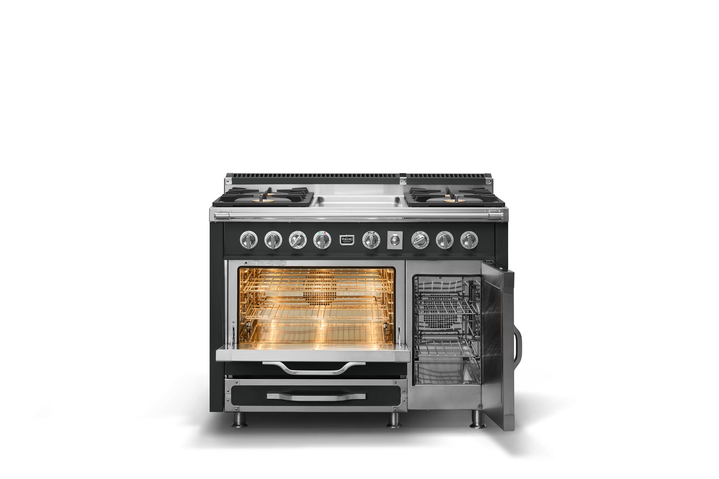 48"W. Tuscany Dual Fuel Range TVDR4814GAN