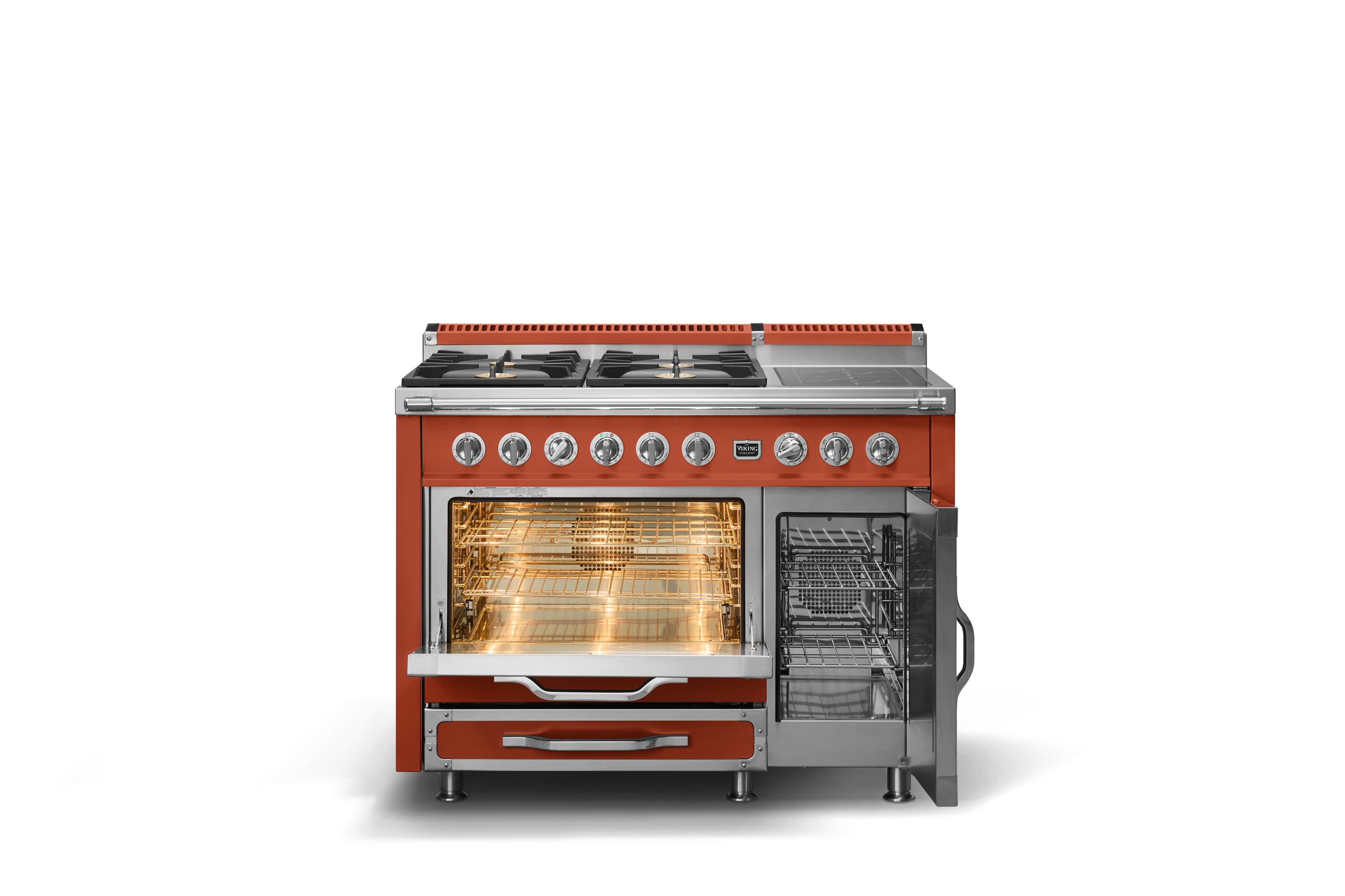 48"W. Tuscany Dual Fuel Range TVDR4814ISC