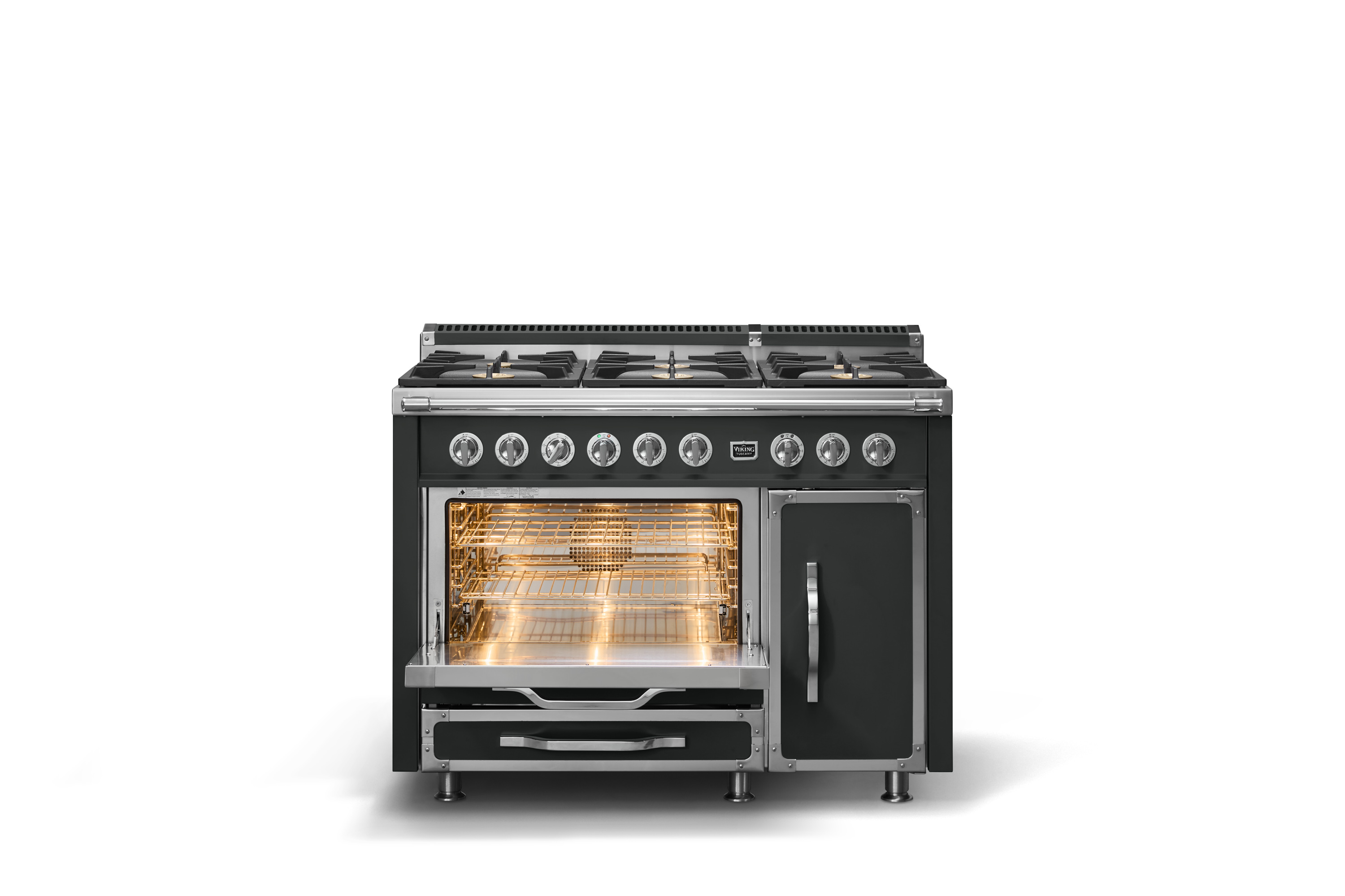 48"W. Tuscany Dual Fuel Range TVDR4816BAN