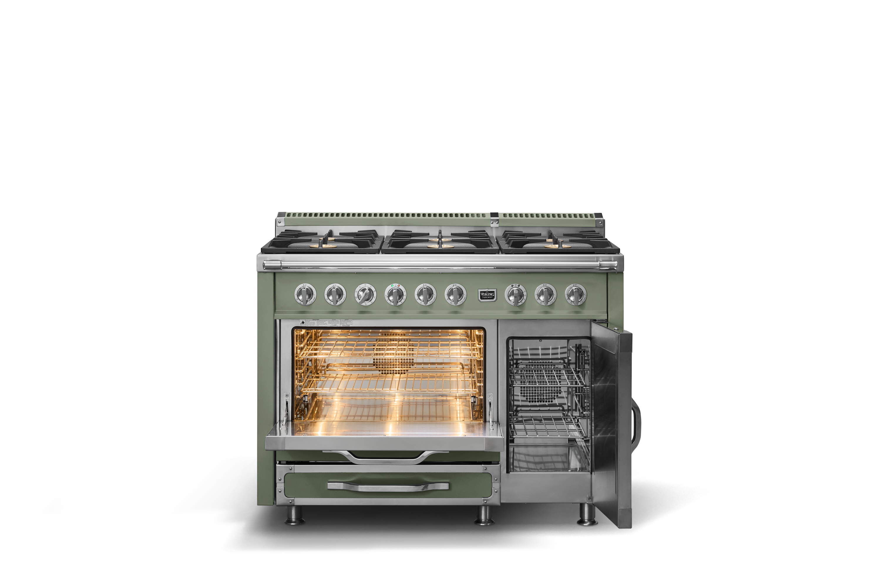 48"W. Tuscany Dual Fuel Range TVDR4816BEU