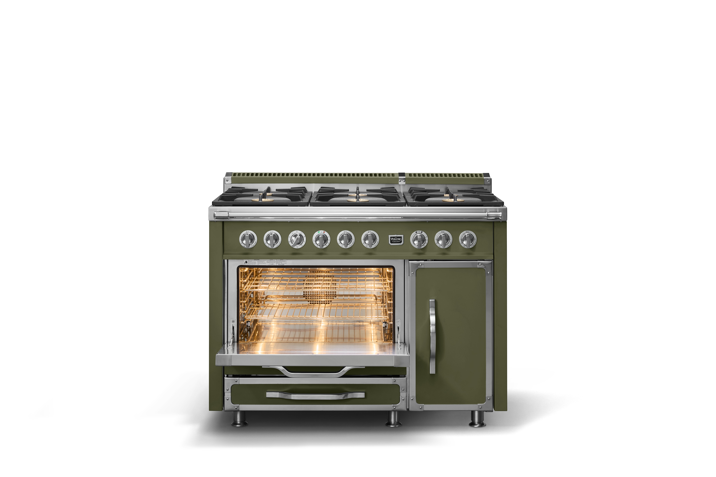 48"W. Tuscany Dual Fuel Range TVDR4816BMA