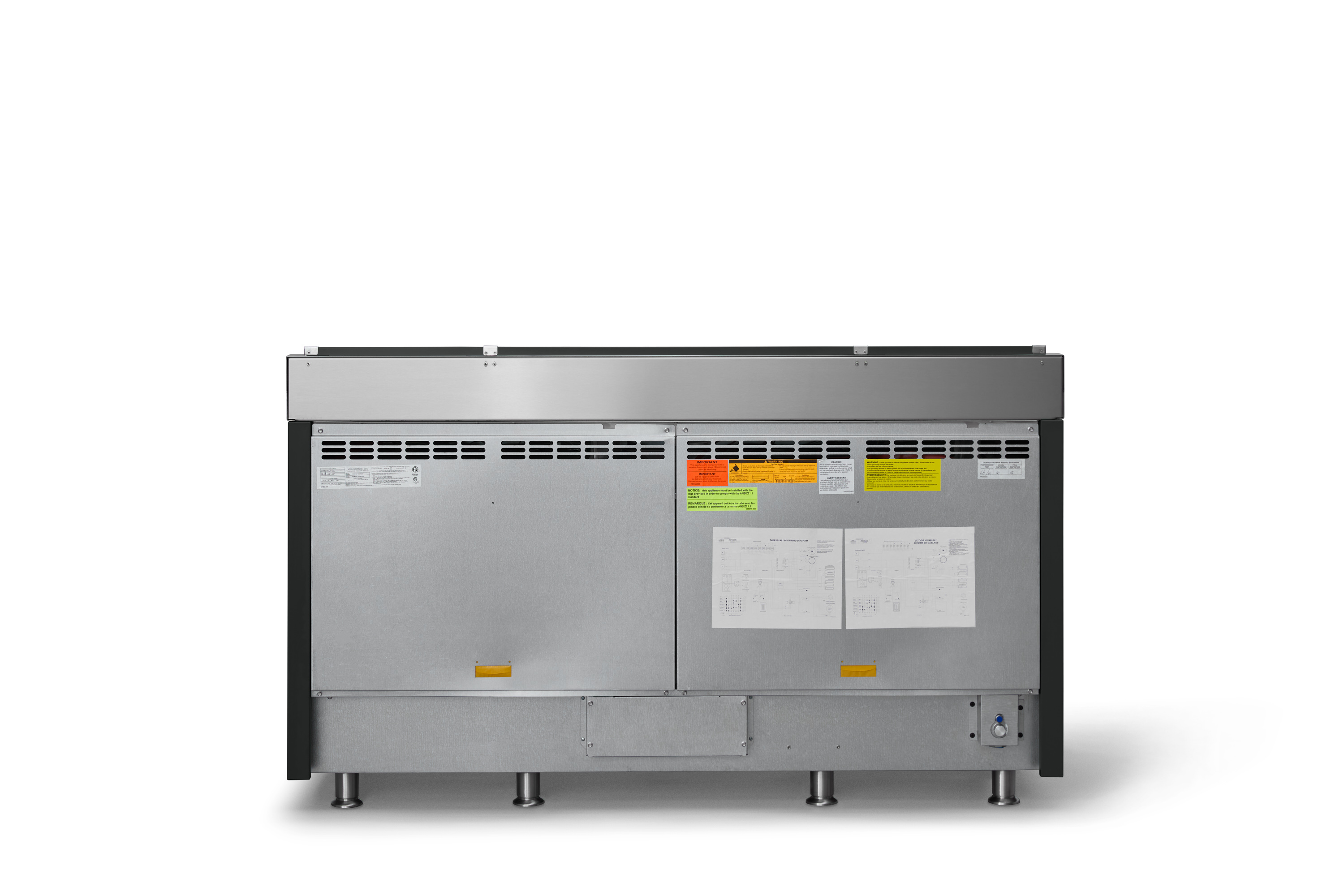 66"W. Tuscany Dual Fuel Range TVDR6616GAN
