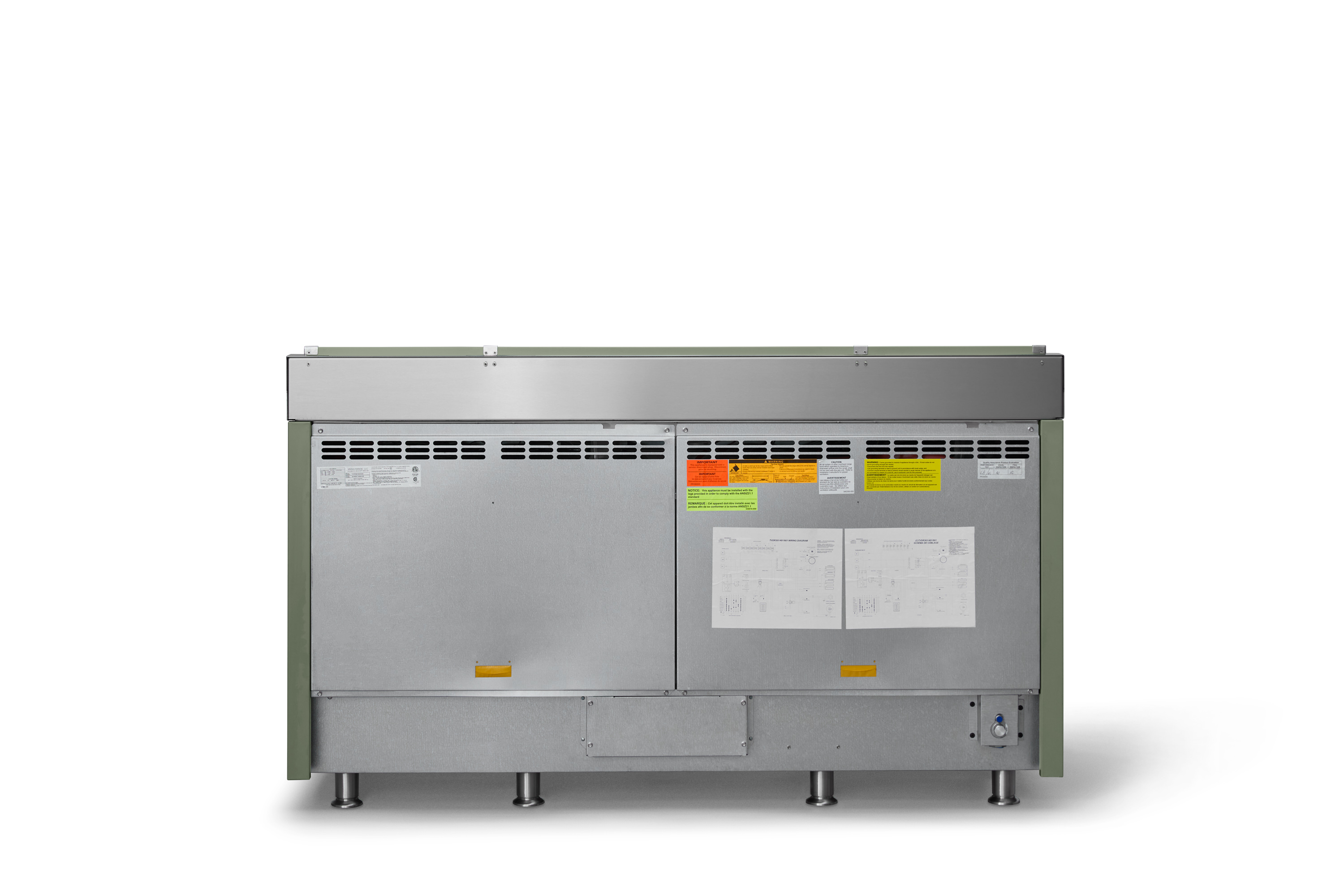 66"W. Tuscany Dual Fuel Range TVDR6616GEU