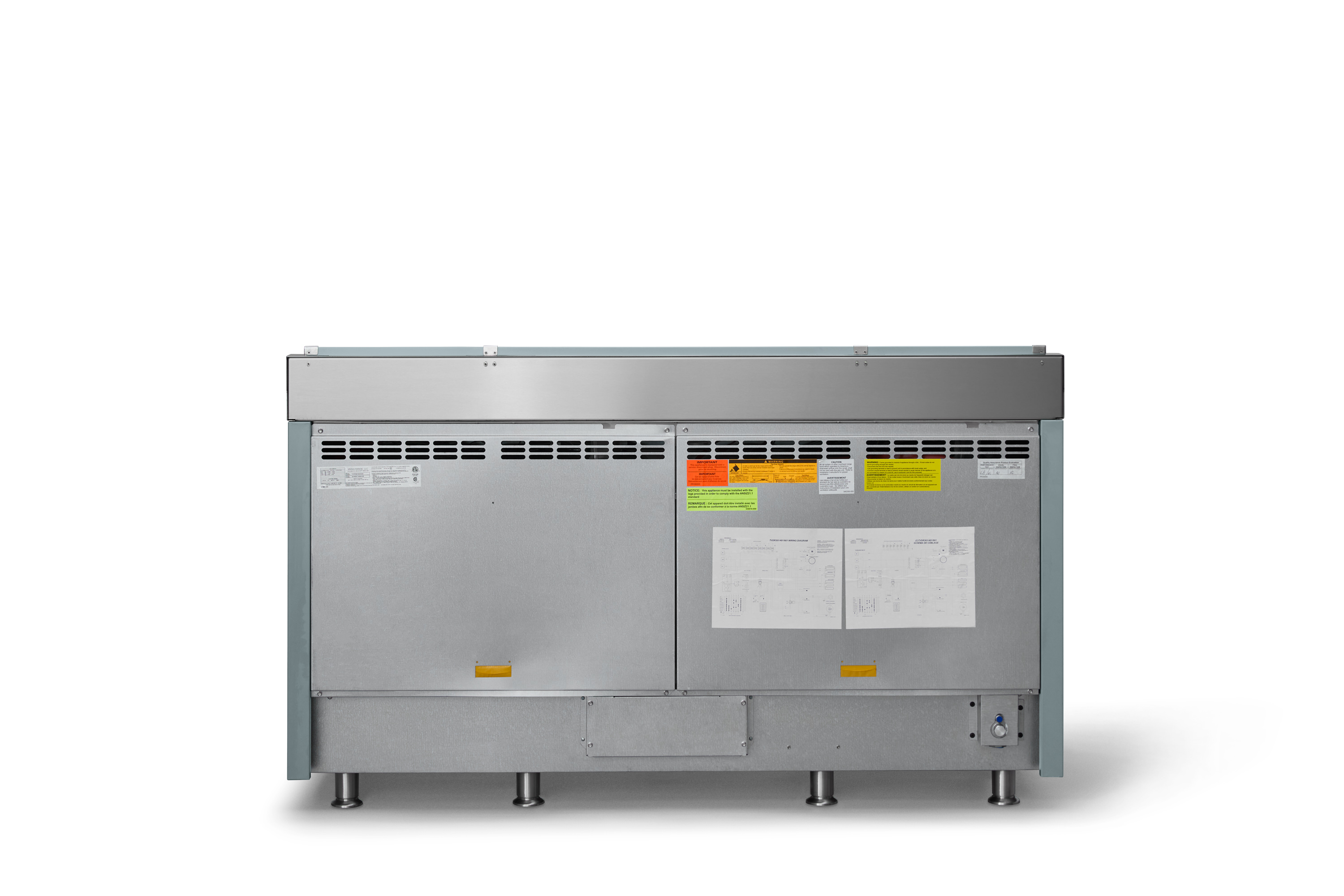 66"W. Tuscany Dual Fuel Range TVDR6616GNS