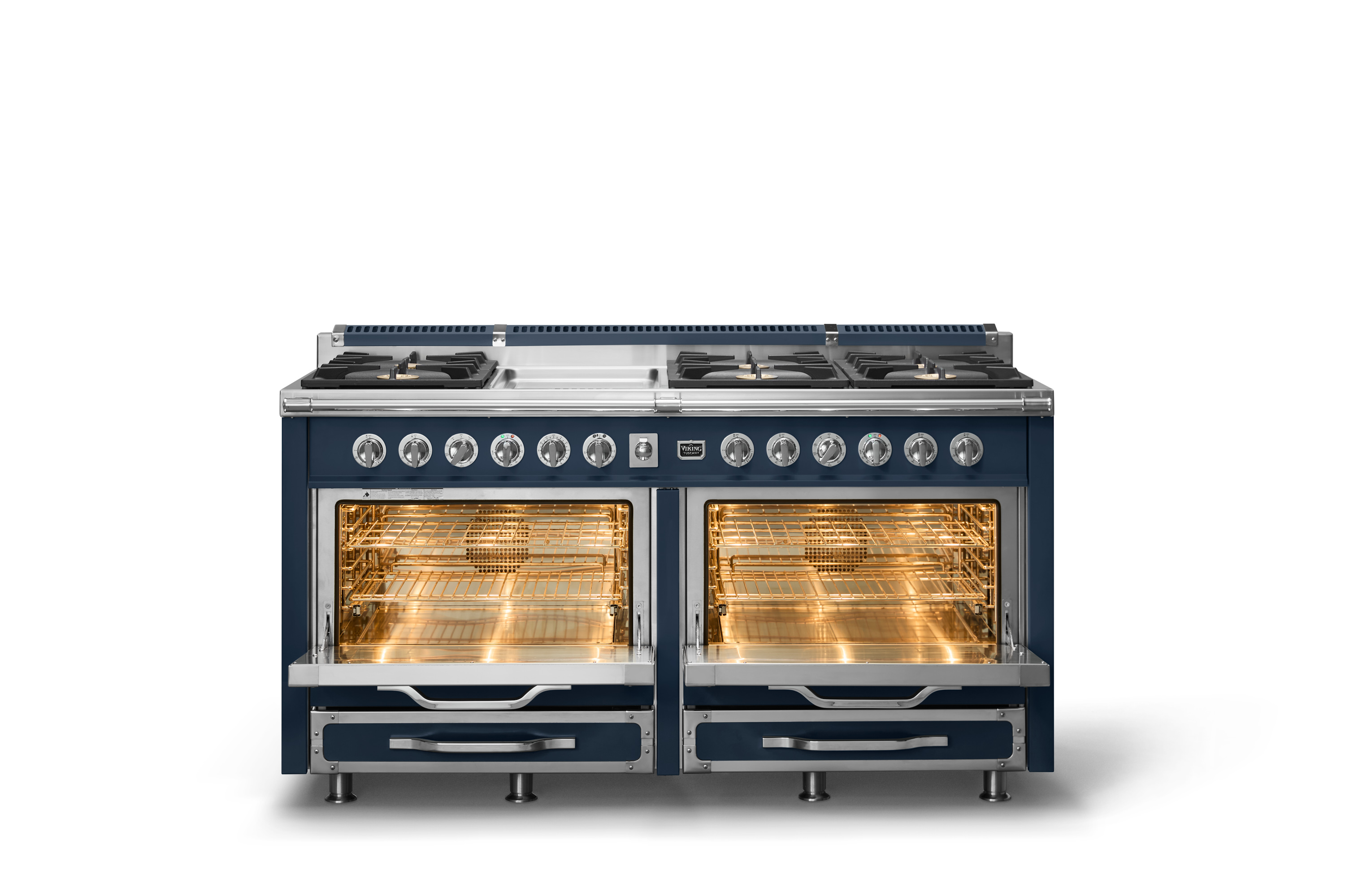 66"W. Tuscany Dual Fuel Range TVDR6616GSB