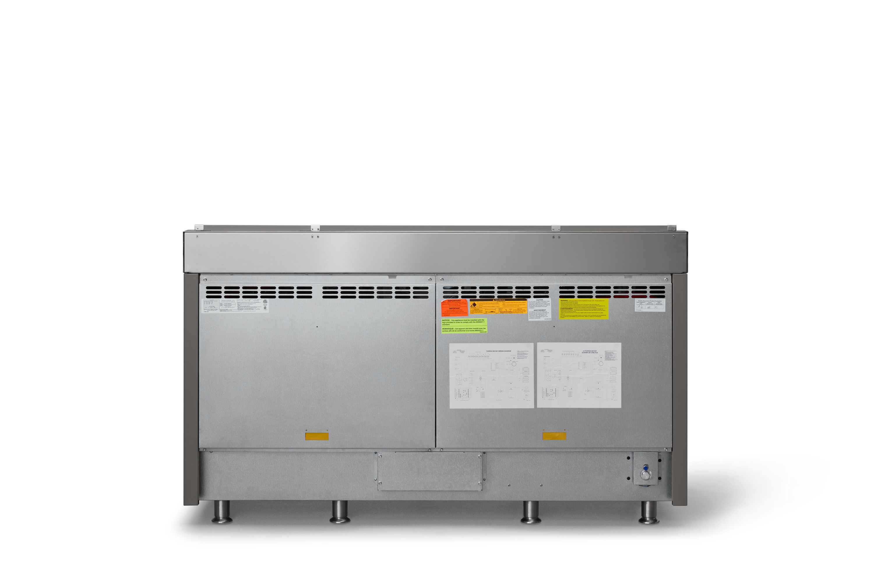 66"W. Tuscany Dual Fuel Range TVDR6616IDG