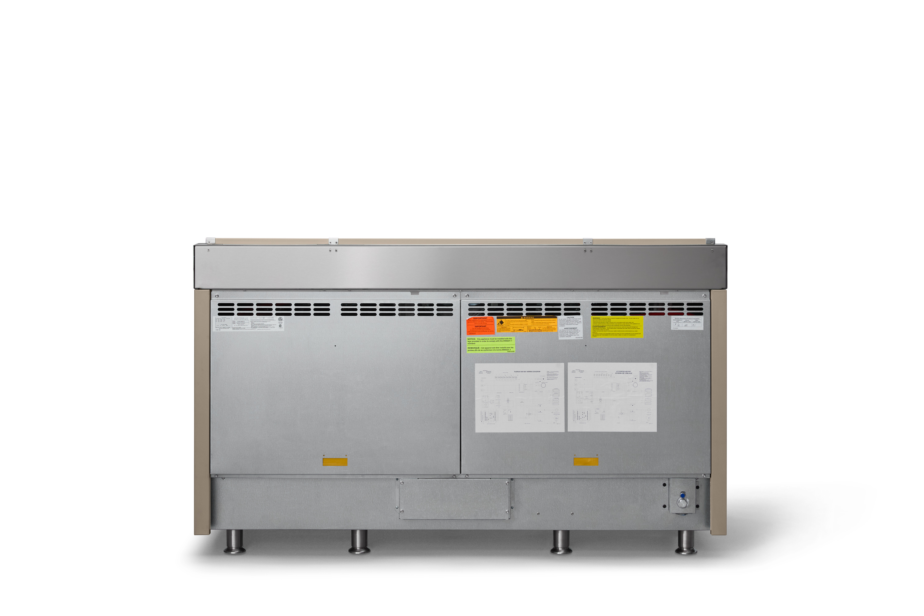 66"W. Tuscany Dual Fuel Range TVDR6616INA