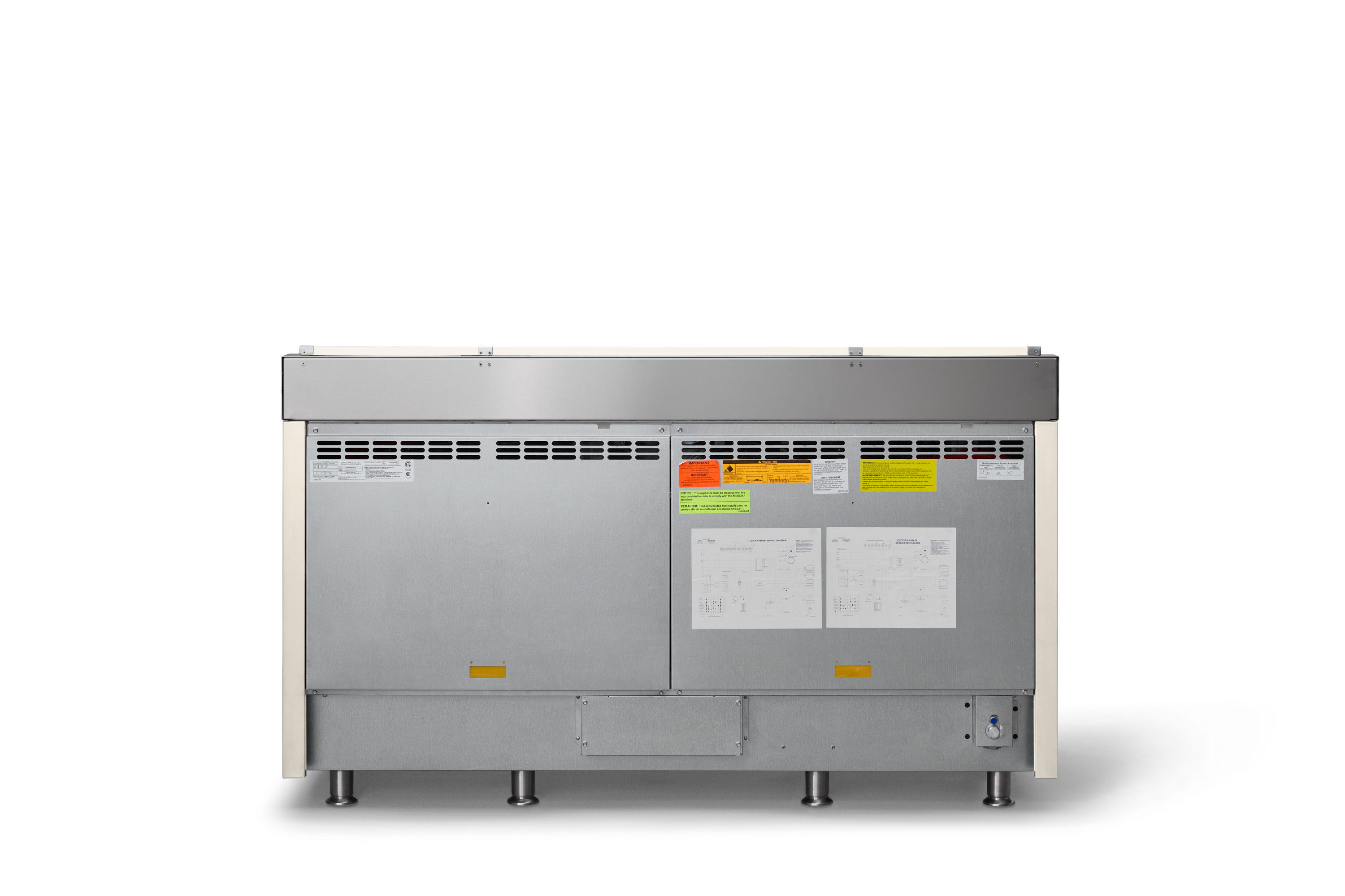 66"W. Tuscany Dual Fuel Range TVDR6616IPW