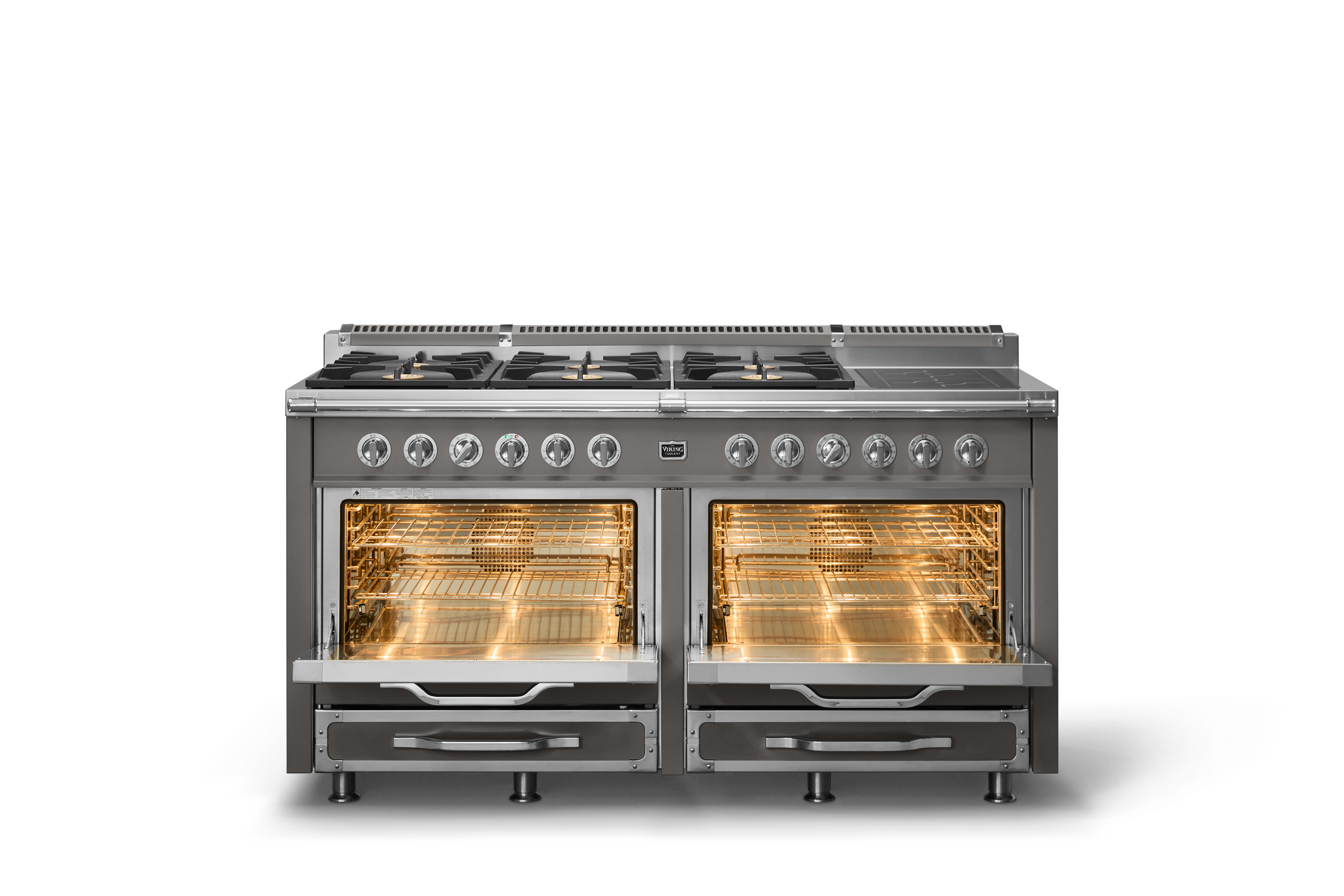 66"W. Tuscany Dual Fuel Range TVDR6618BDG