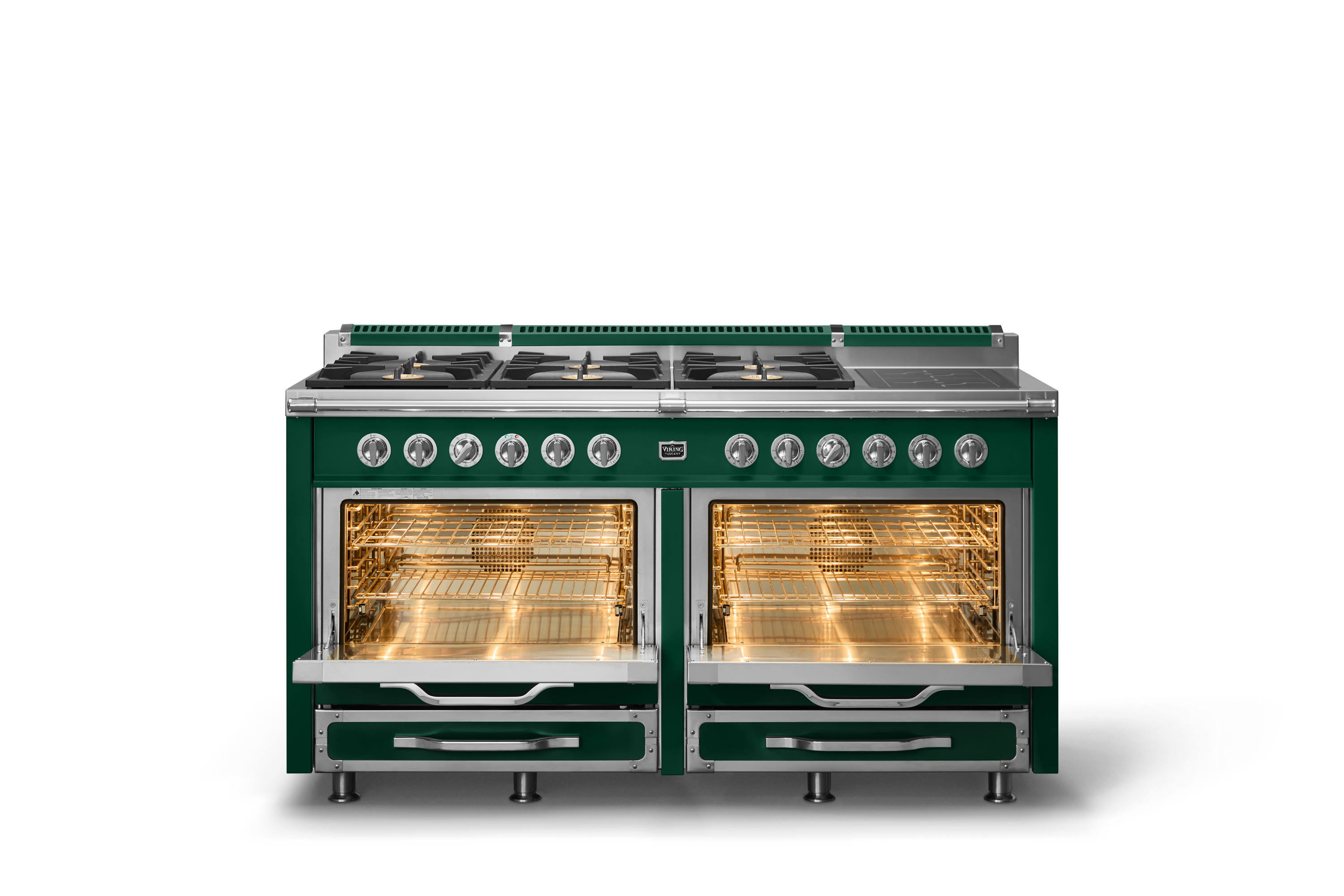 66"W. Tuscany Dual Fuel Range TVDR6618BIV