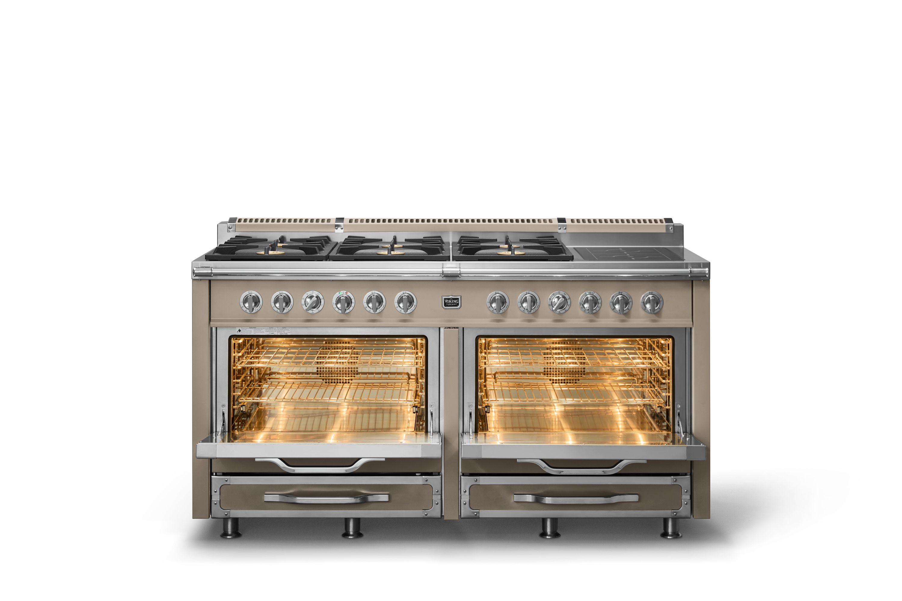 66"W. Tuscany Dual Fuel Range TVDR6618BNA