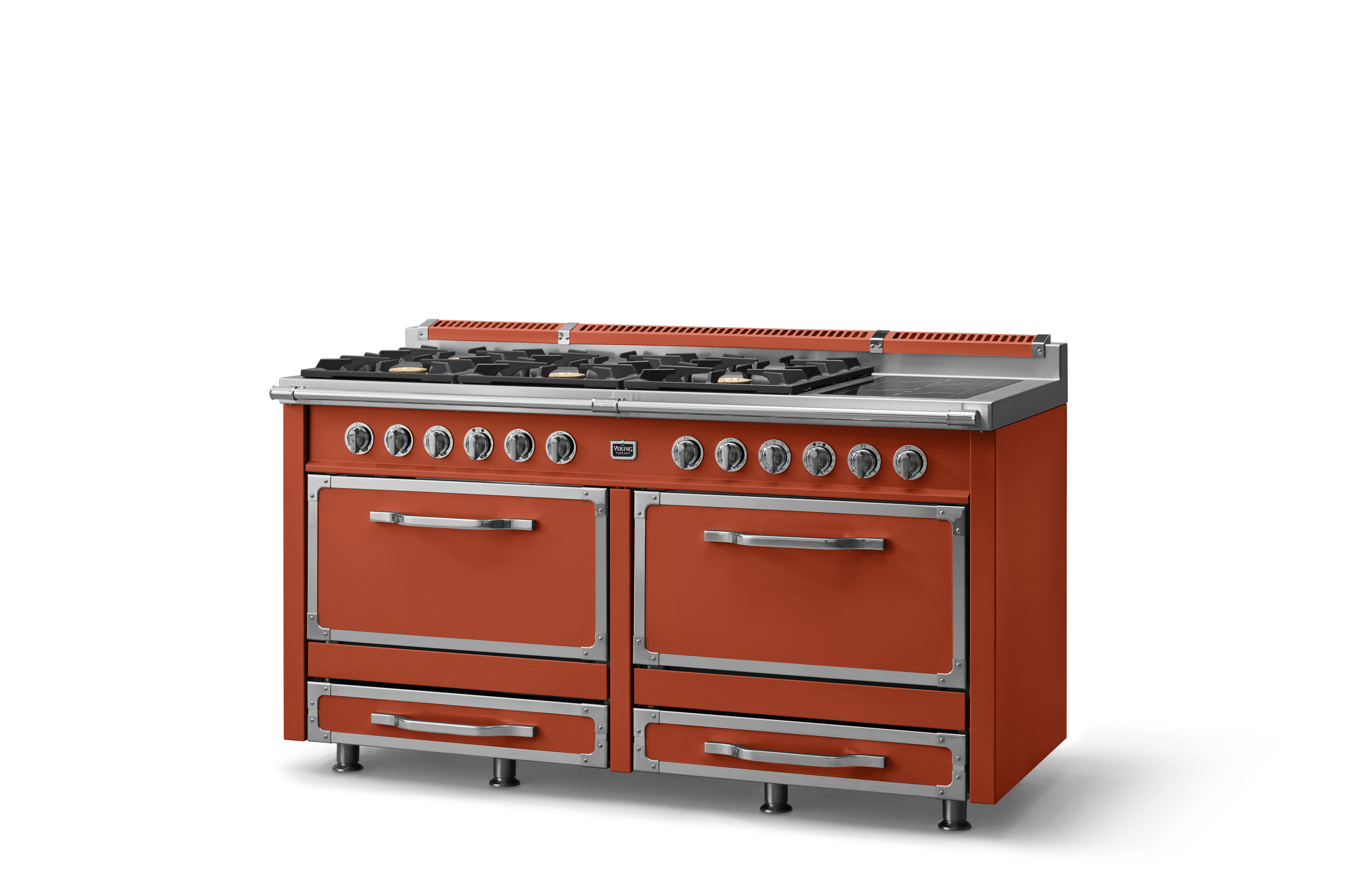 66"W. Tuscany Dual Fuel Range TVDR6618BSC