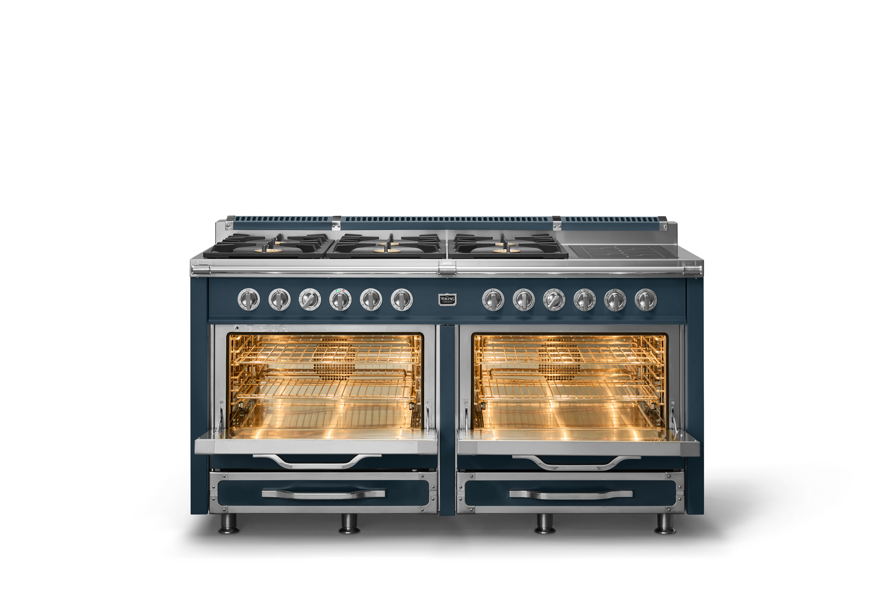66"W. Tuscany Dual Fuel Range TVDR6618BSQ
