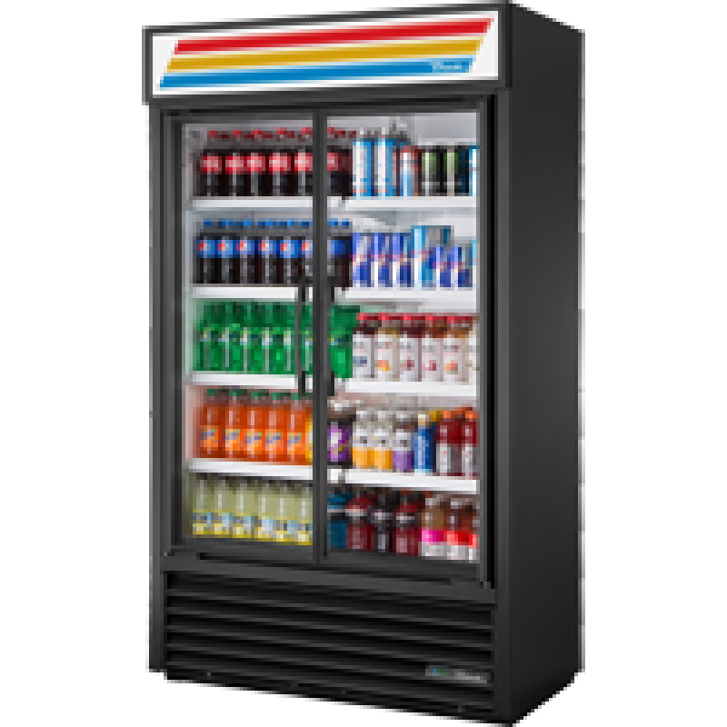 47 1/8" 8-shelf Glass Door Merchandiser TVM48SLHCVM01