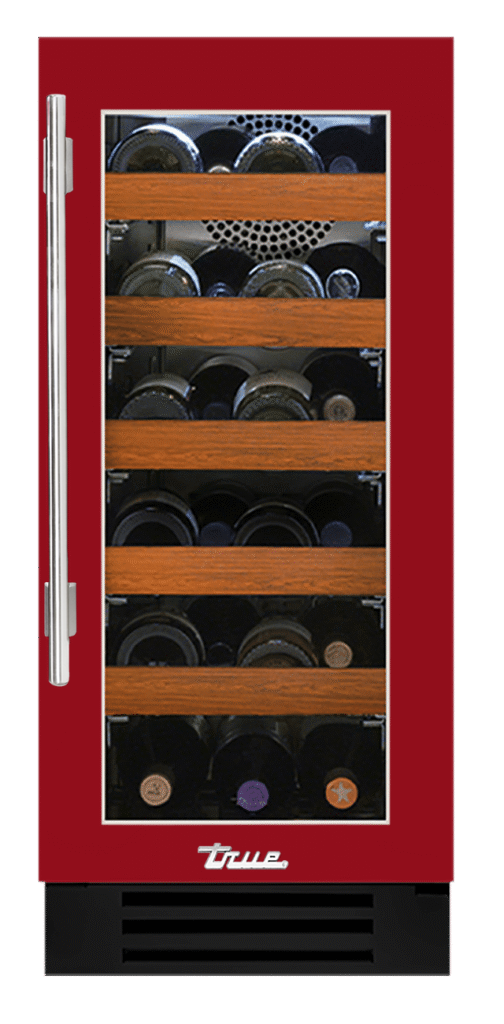 Undercounter Wine Cabinet, Right Hinged, Crimson TWC15ROGCDSK193H04