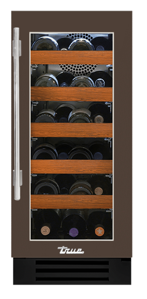 Undercounter Wine Cabinet, Right Hinged, Espresso TWC15ROGCDSK305H04