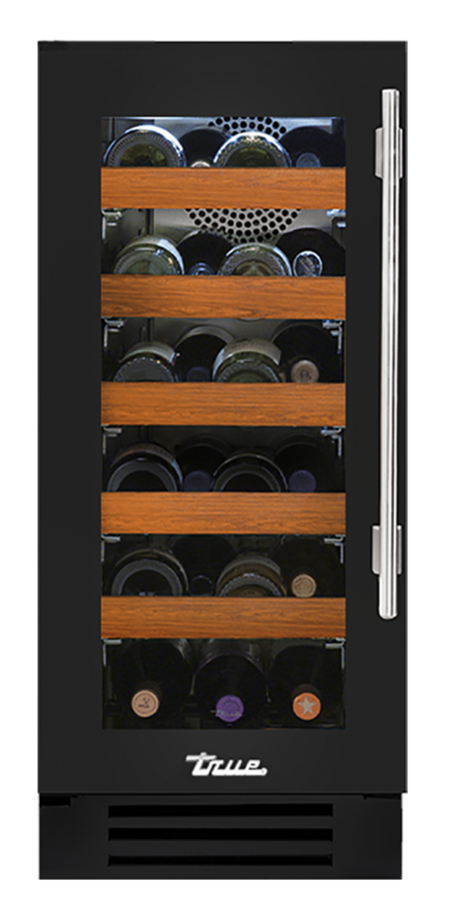 15″ Wine Cabinet Stainless Glass TWC15RSGC085H08