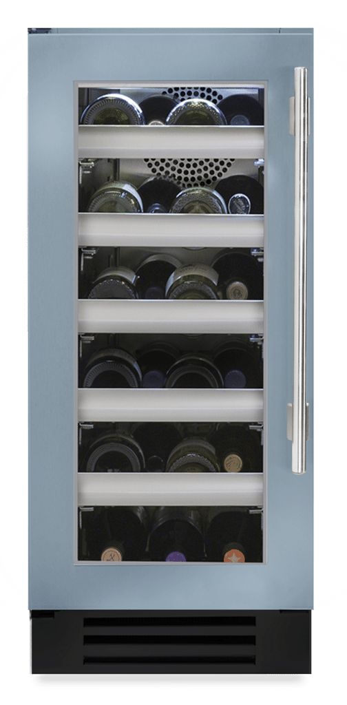 15″ Wine Cabinet Stainless Glass TWC15RSGC103H08