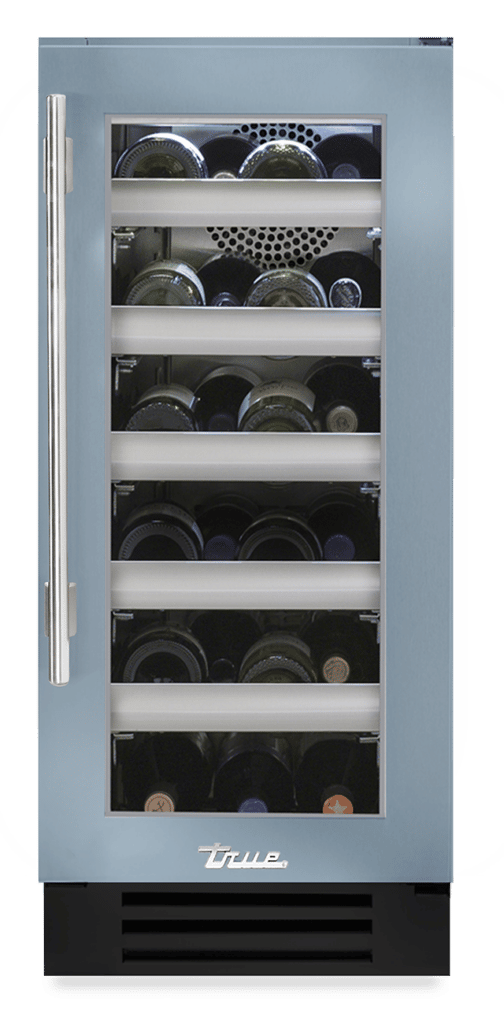 15″ Wine Cabinet Stainless Glass TWC15RSGC179H04