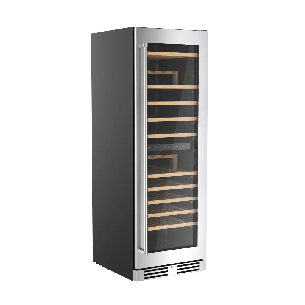 24 Inch Freestanding Dual Zone Wine Cellar, 115 Bottle Capacity Thor Kitchen TWC2470D