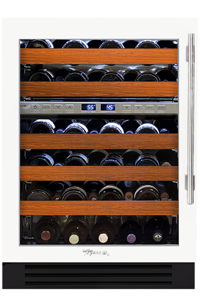Undercounter Wine Cabinet, Left Hinged, Matte White TWC24DZLOGCDSK030H04