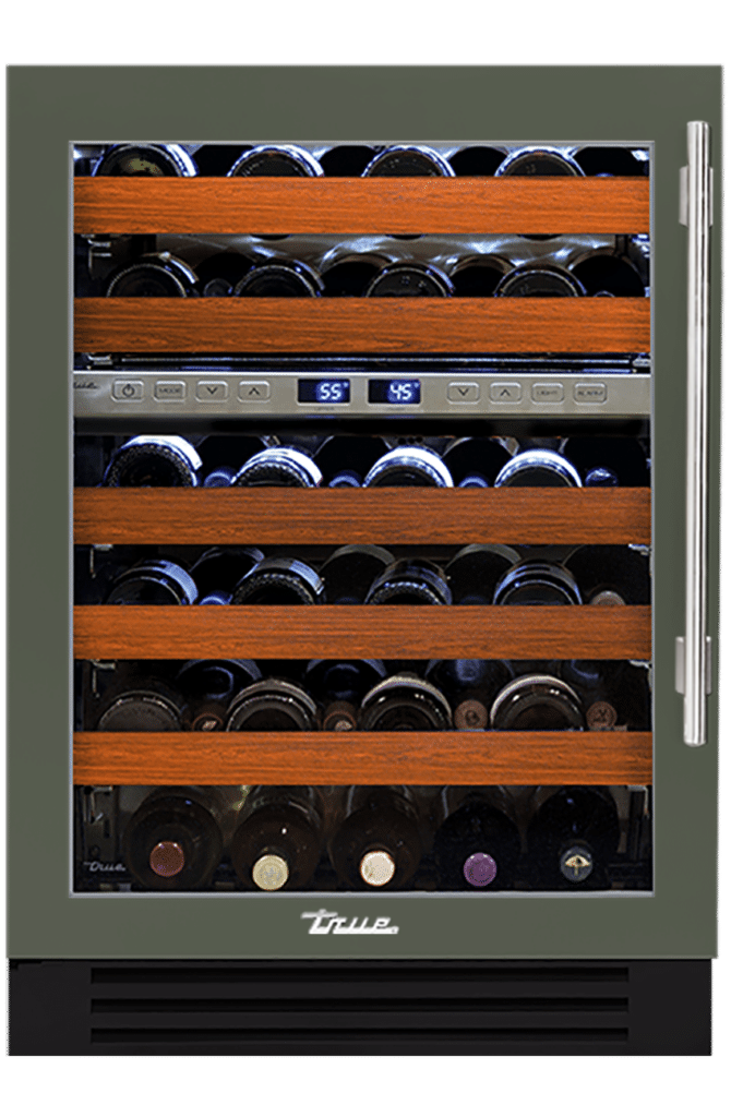 Undercounter Wine Cabinet, Left Hinged, Olive TWC24DZLOGCDSK238H04