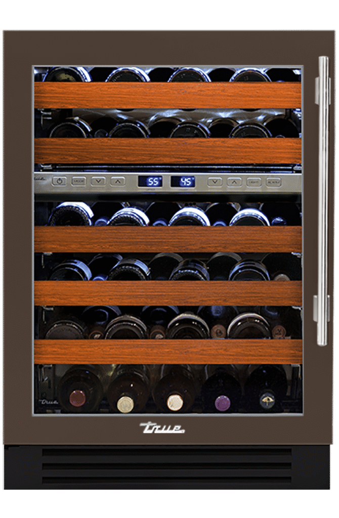 Undercounter Wine Cabinet, Left Hinged, Espresso TWC24DZLOGCDSK305H04