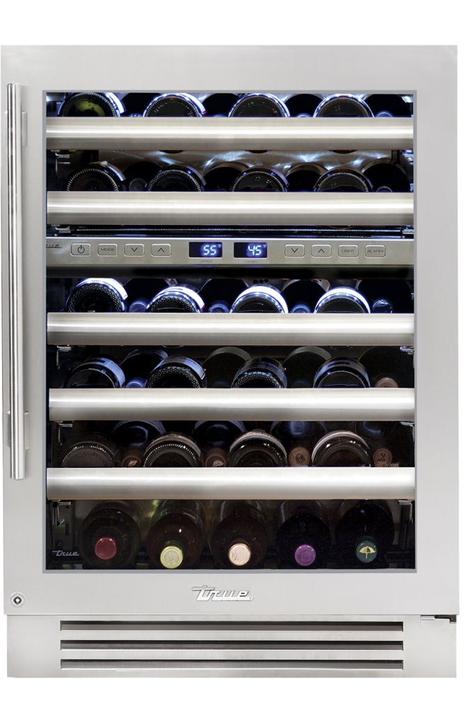 Undercounter Wine Cabinet, Right Hinged TWC24DZRSGC