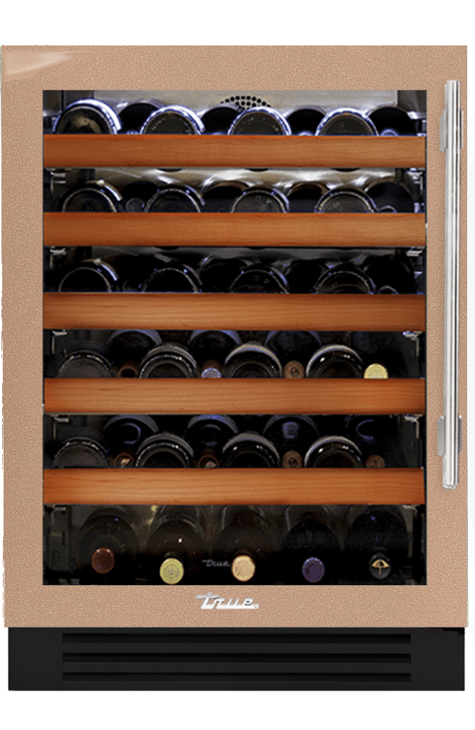 Undercounter Wine Cabinet, Left Hinged, Champagne TWC24LOGCDSK179H04