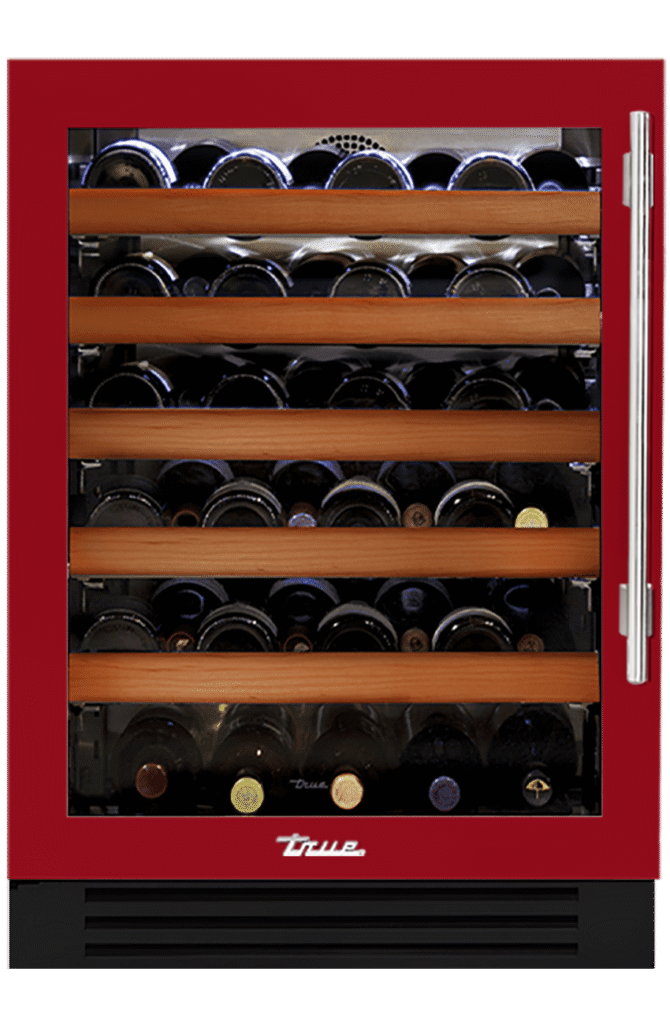Undercounter Wine Cabinet, Left Hinged, Crimson TWC24LOGCDSK193H04