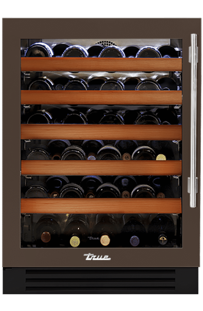 Undercounter Wine Cabinet, Left Hinged, Espresso TWC24LOGCDSK305H04