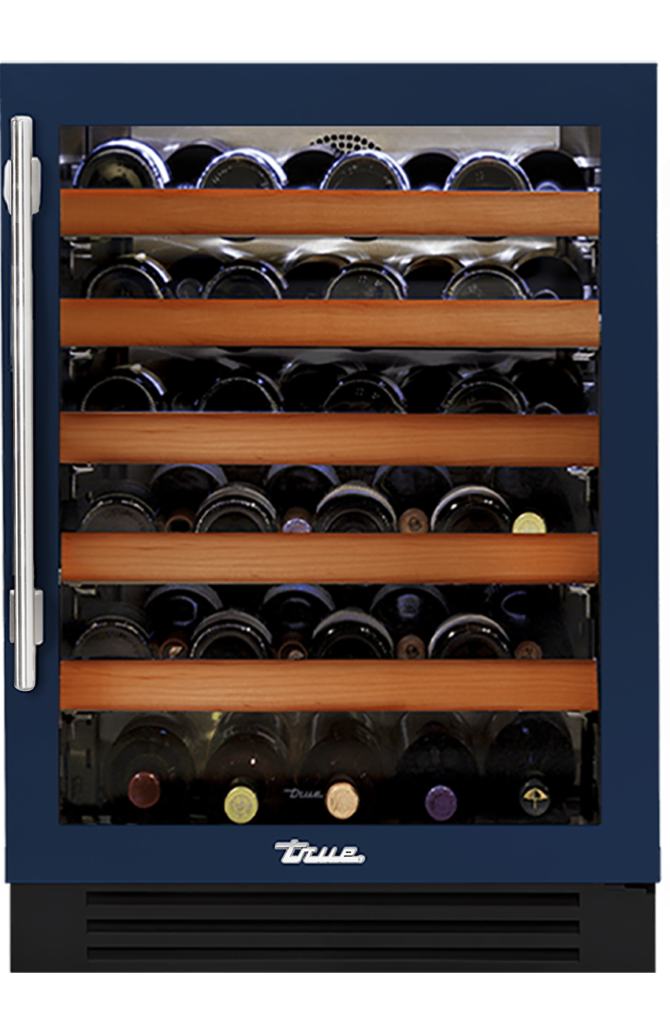 Undercounter Wine Cabinet, Right Hinged, Cobalt TWC24ROGCDSK078H04