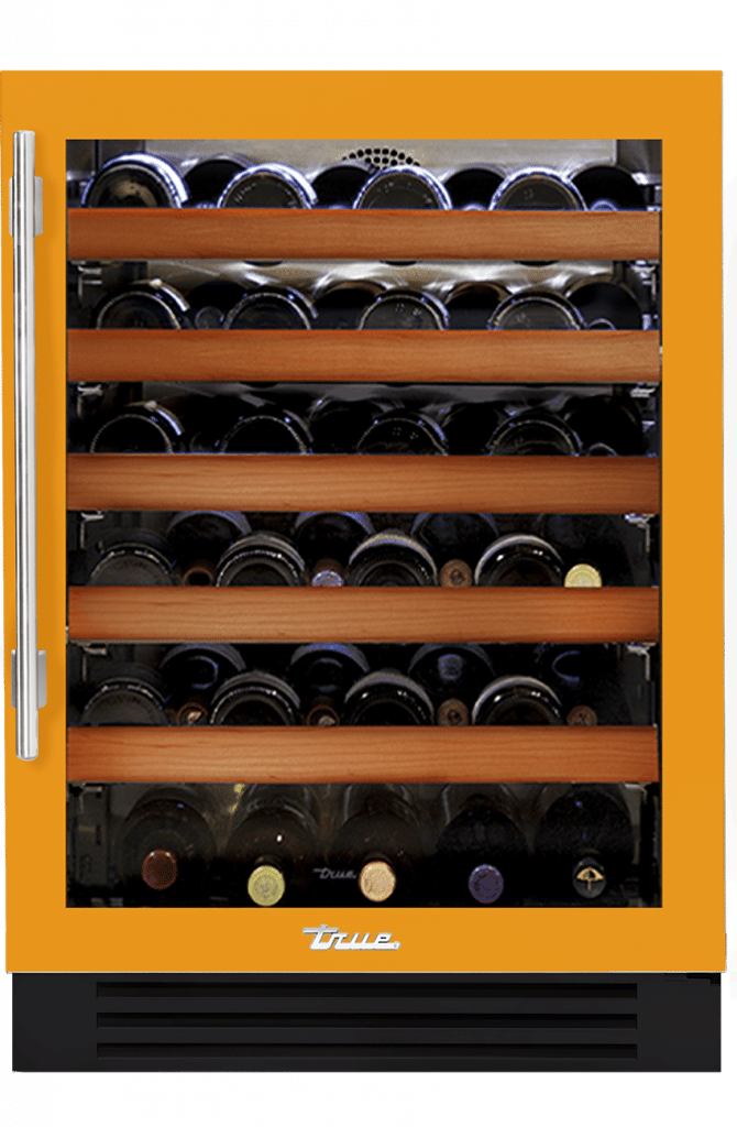 Undercounter Wine Cabinet, Right Hinged, Saffron TWC24ROGCDSK103H04