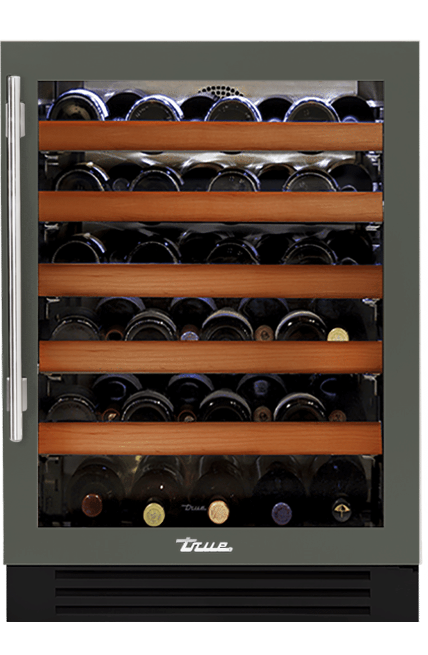 Undercounter Wine Cabinet, Right Hinged, Olive TWC24ROGCDSK238H04