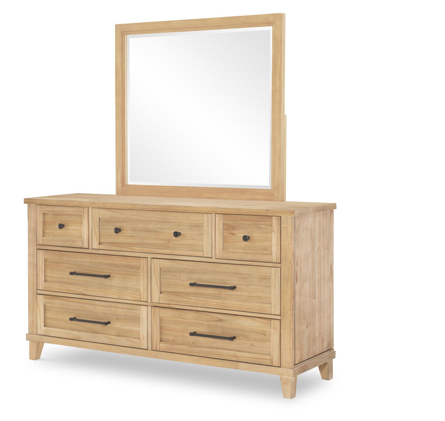 TY4420 XXX's and OOO's BR Rect Mirror TY44200200