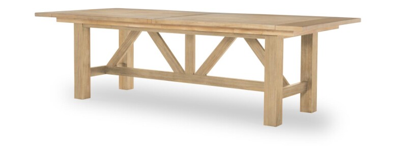 TY4420 XXX's and OOO's DR Trestle Dining Table TY4420222