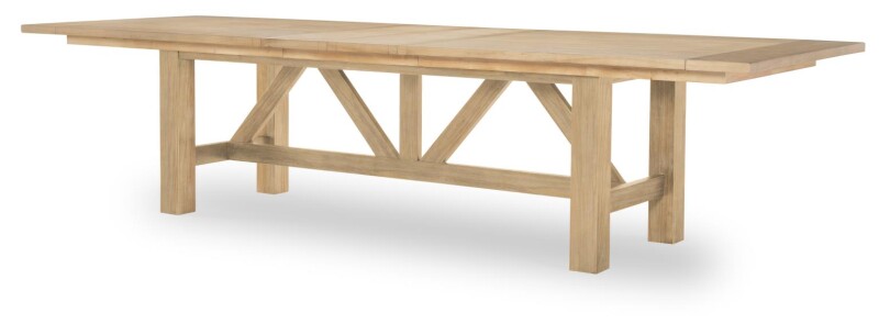 TY4420 XXX's and OOO's DR Trestle Dining Table TY4420222
