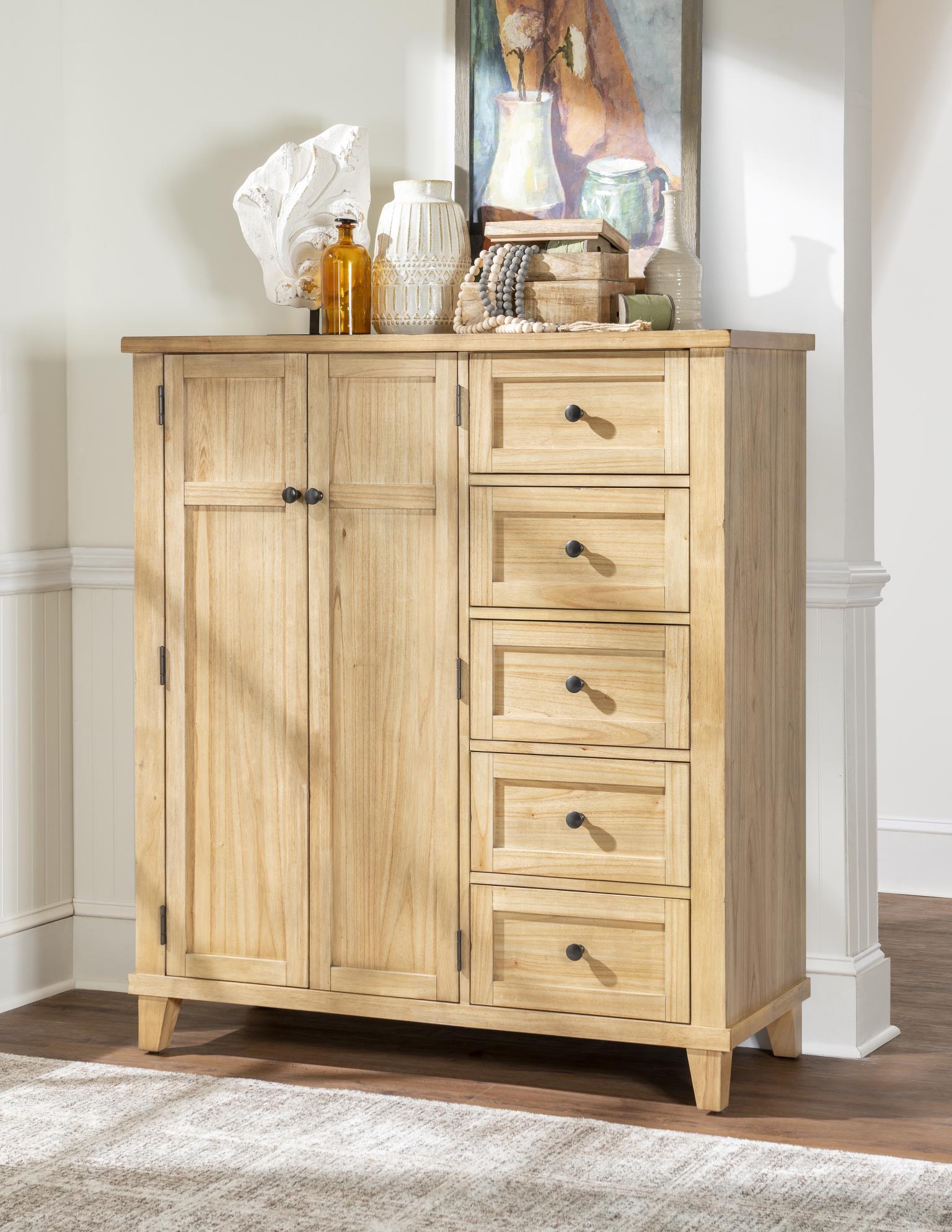 TY4420 XXX's and OOO's BR Door Drawer Chest TY44202400
