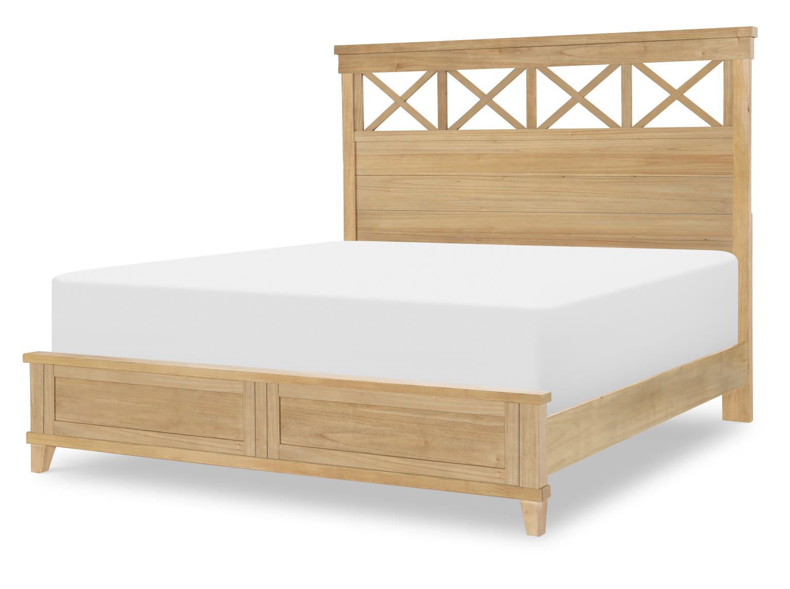 TY4420 XXX's and OOO's BR Complete X Panel Bed King 6/6 TY44204106K