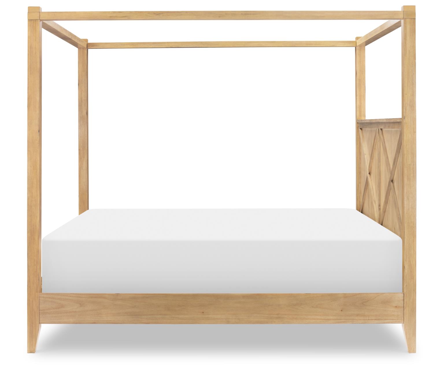 TY4420 XXX's and OOO's BR Complete Canopy Bed Queen 5/0 TY44205005K