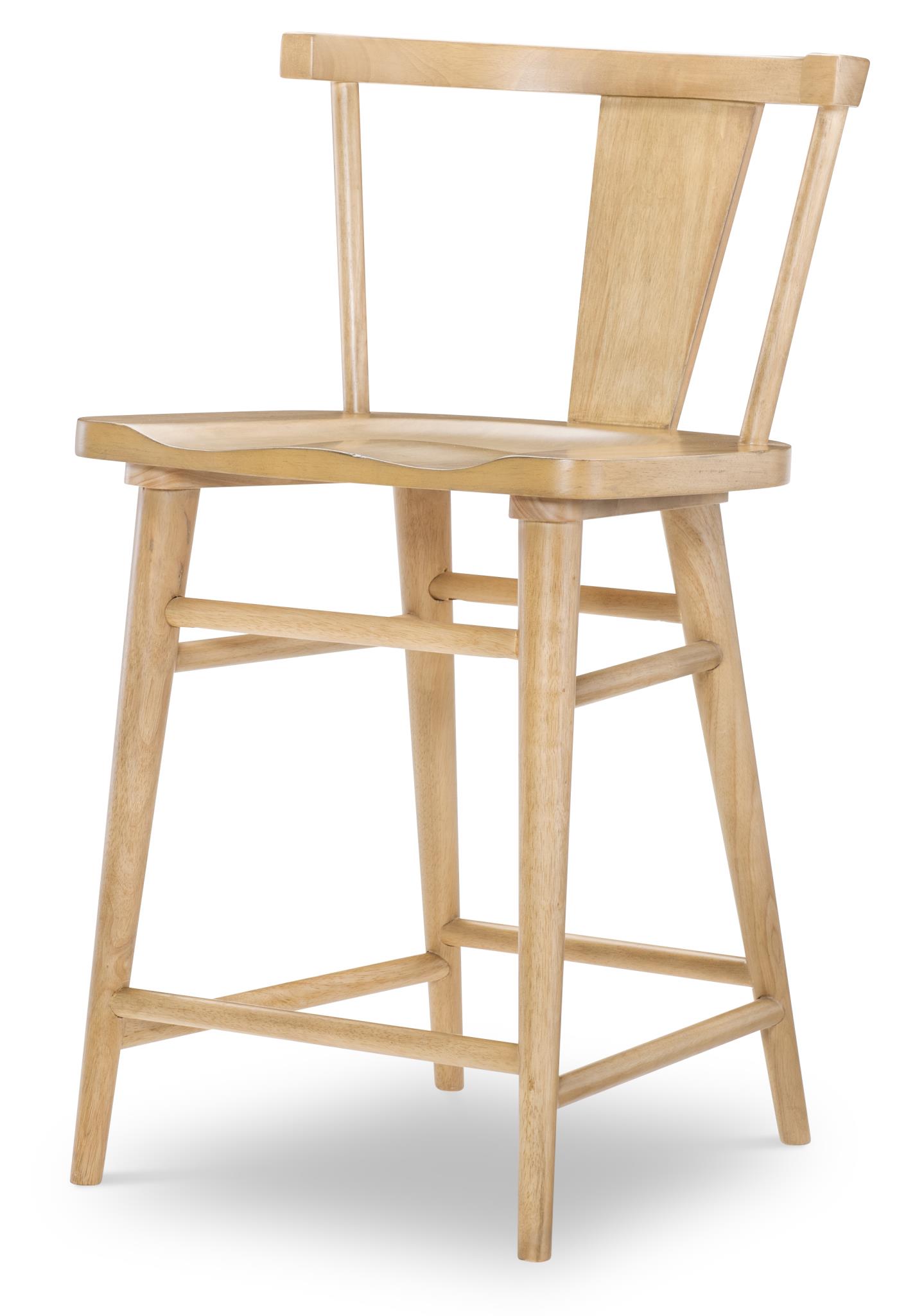 TY4420 XXX's and OOO's DR Counter Height Splat Back Chair TY4420945V