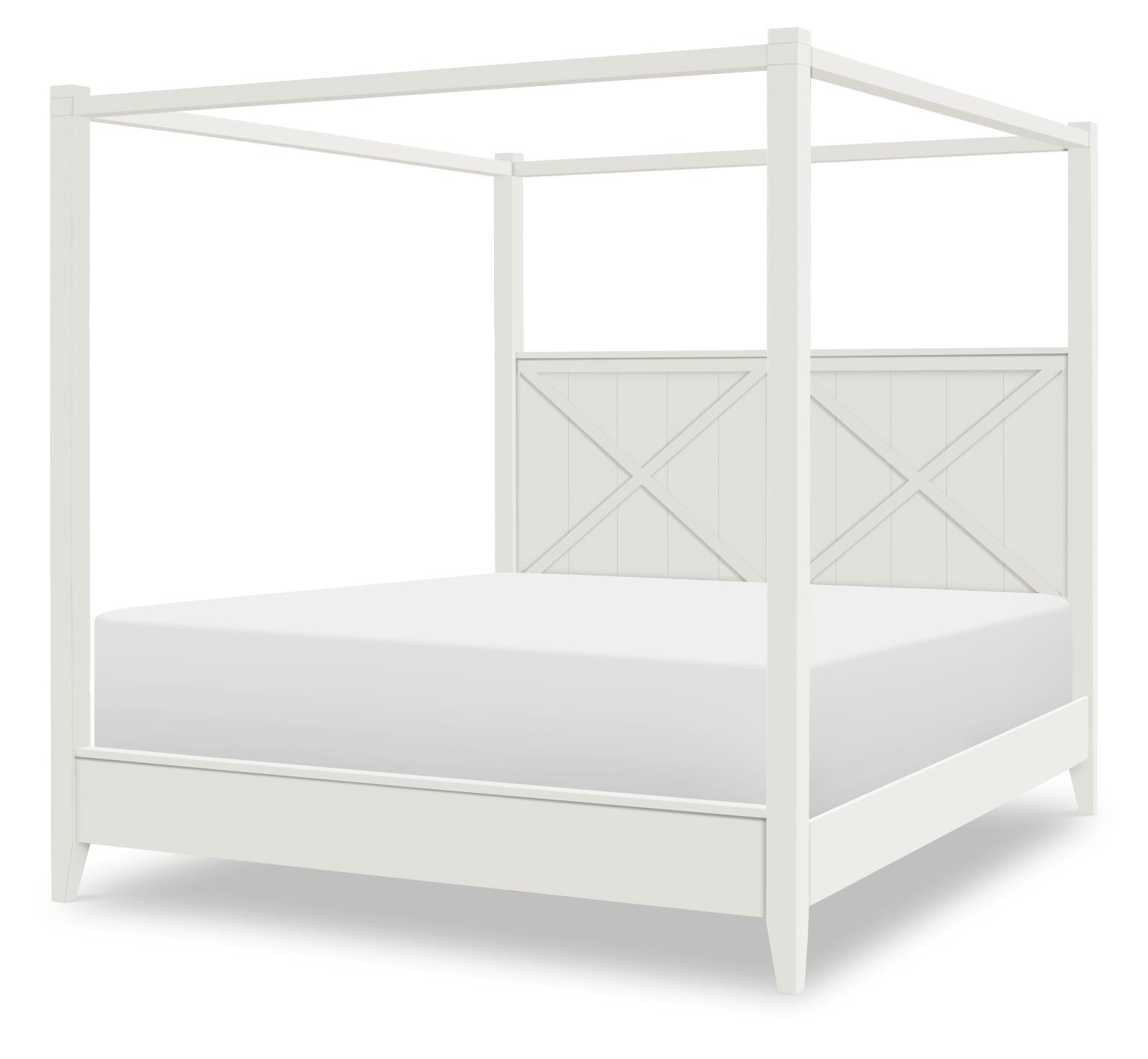 Complete Canopy Bed King 6/6 TY44215006K