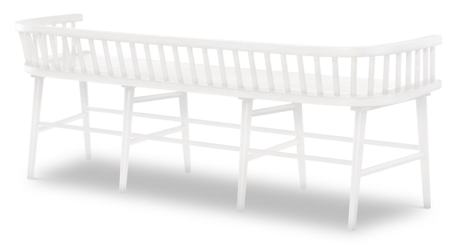TY4421 XXX's and OOO's DR Windsor Dining Bench TY4421740V