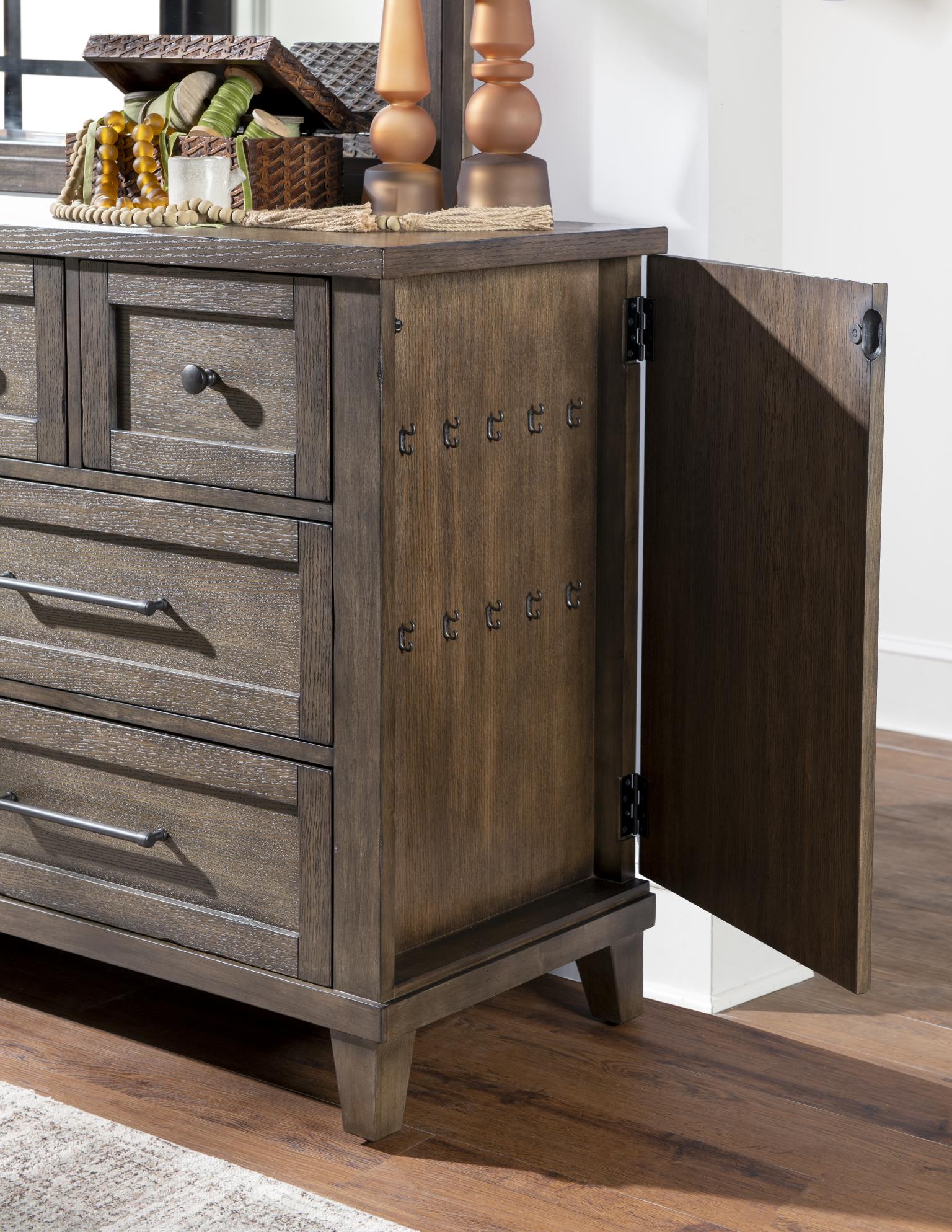 TY4422 XXX's and OOO's BR Dresser W Power Usb TY44221200