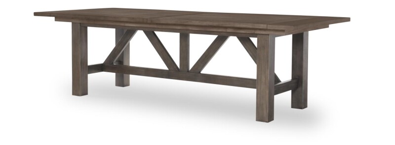 TY4422 XXX's and OOO's DR Trestle Dining Table TY4422222