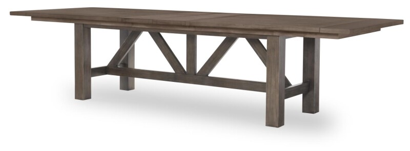 TY4422 XXX's and OOO's DR Trestle Dining Table TY4422222
