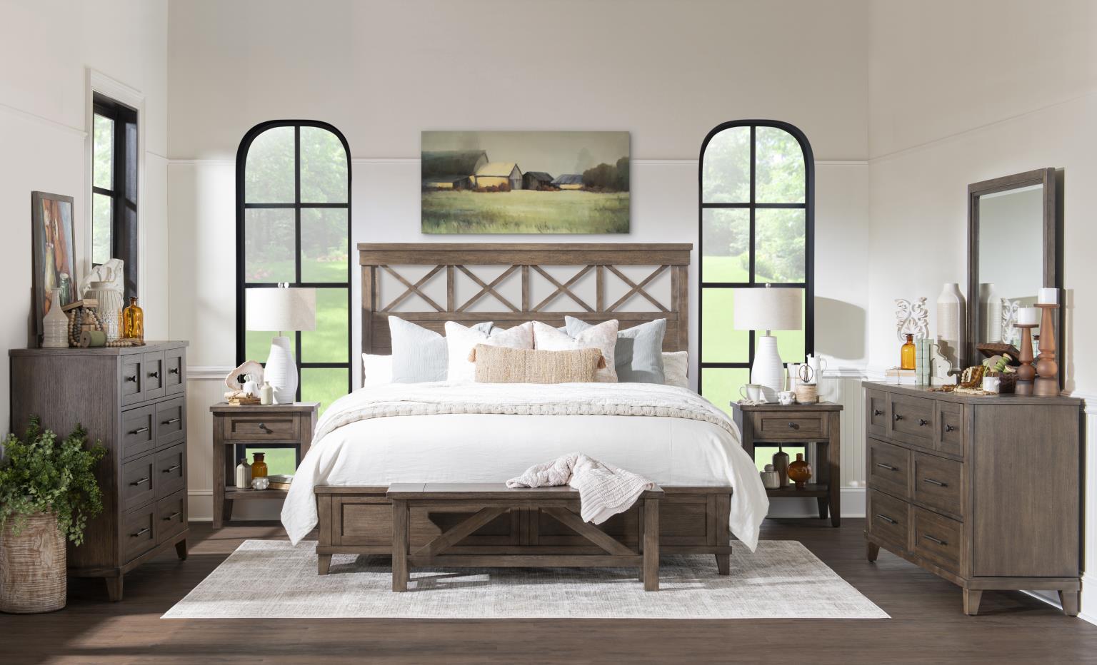 TY4422 XXX's and OOO's BR Open Nightstand TY44223101