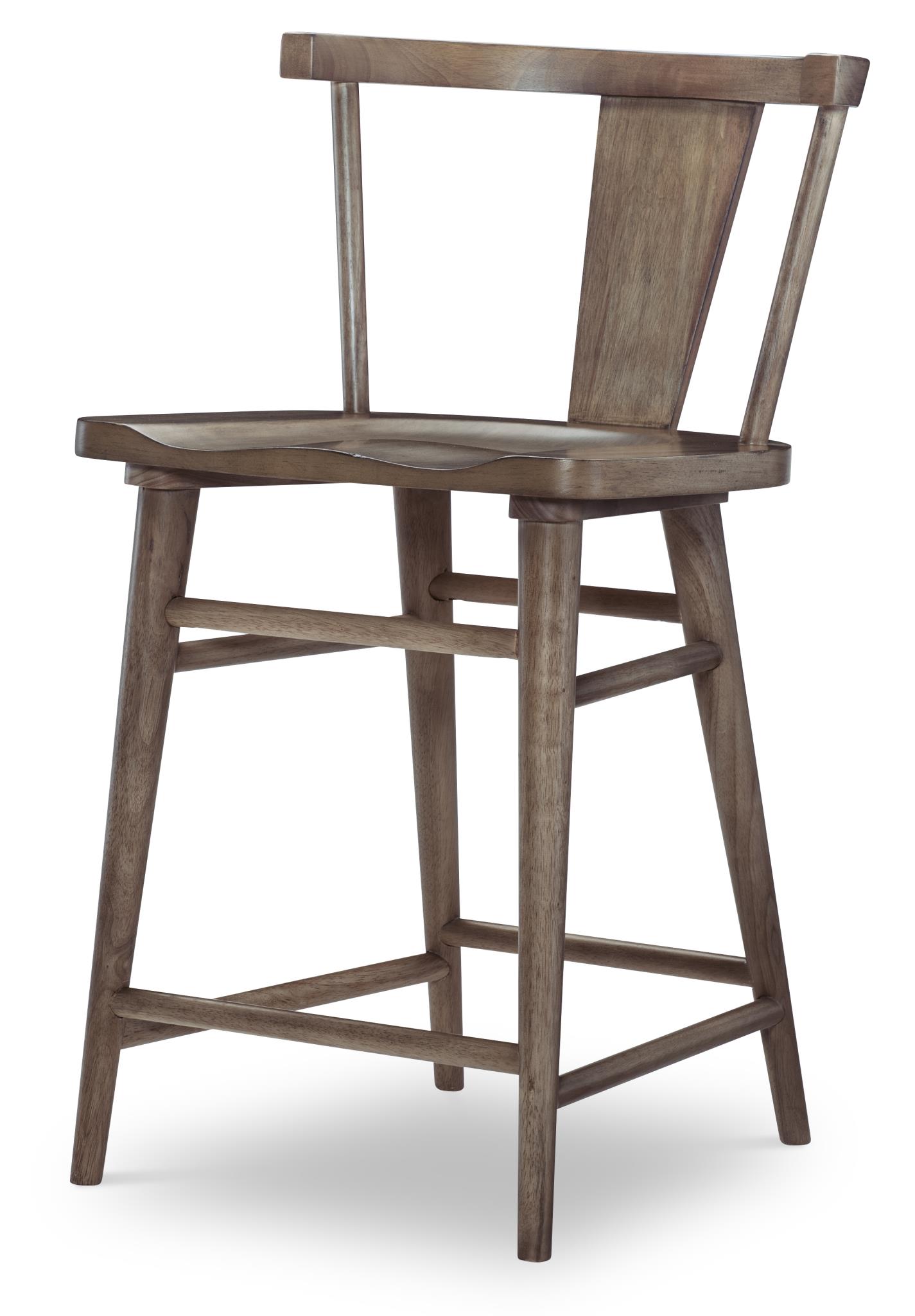 TY4422 XXX's and OOO's DR Counter Height Splat Back Chair TY4422945V